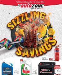 Autozone Specials September 22 - October 5, 2025