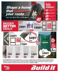 Build It Specials September 23 - October 4, 2025