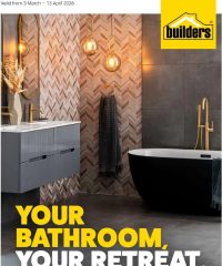 Builders Warehouse Builders Specials March 3 - April 13, 2026