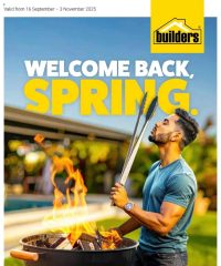 Builders Warehouse Welcome Back, Spring September 16 - November 3, 2025