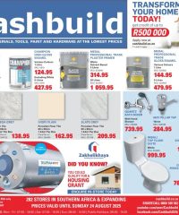 Cashbuild Leaflet July 31 - August 24, 2025