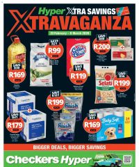 Checkers Gauteng - Hyper Xtra Savings Xtravaganza February 23 - March 8, 2026
