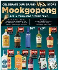 Checkers Gauteng - LiquorShop Mookgopong Store Opening September 29 - October 12, 2025