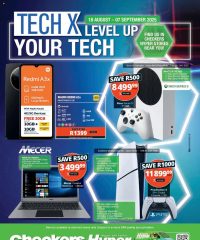 Checkers Hyper Tech X August Promotion August 18 - September 7, 2025