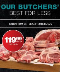 Checkers Kwazulu Natal - Butchery Promotion September 24 - 28, 2025