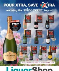 Checkers LiquorShop October Wine Promotion October 1 - 31, 2025