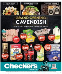 Checkers Western Cape - Cavendish Store Opening October 23 - November 9, 2025