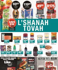 Checkers Western Cape - Hashanah Promotion September 1 - October 19, 2025