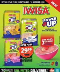 Checkers Western Cape - Iwisa Power Up Promotion September 15 - October 12, 2025