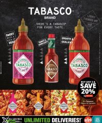 Checkers Western Cape - Tabasco Promotion June 23 - July 20, 2025