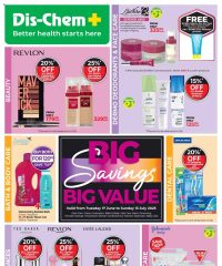 Dischem Big Savings Big Value June 17 - July 13, 2025