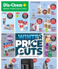 Dischem Specials July 15 - August 17, 2025
