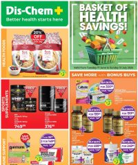 Dischem Specials June 17 - July 13, 2025
