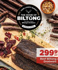Food Lovers Home of Biltong Promotion July 14 - November 2, 2025