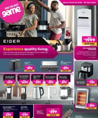 Game Eiger June 22 - July 20, 2025
