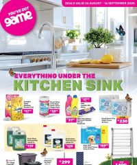 Game Everything Under The Kitchen Sink August 26 - September 16, 2025