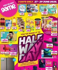 Game Halfway Day June 27 - 29, 2025