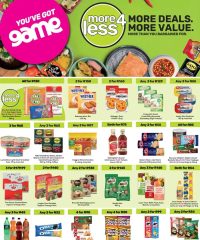 Game More 4 Less August 1 - October 31, 2025