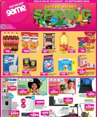 Game Specials August 19 - September 22, 2025