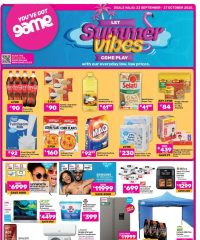 Game Specials September 23 - October 27, 2025