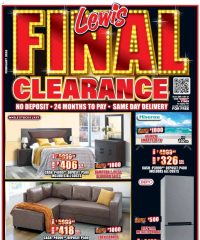 Lewis Botswana Brochure February 23 - April 12, 2026