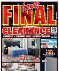 Lewis Botswana Clearance Brochure February 23 - April 12, 2026