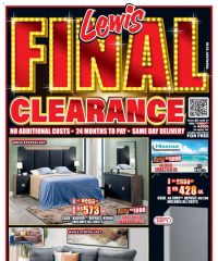 Lewis Namibia Clearance Brochure February 23 - April 12, 2026