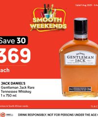 Makro Smooth Weekends August 1 - 3, 2025