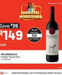 Makro Smooth Weekends July 11 - 13, 2025