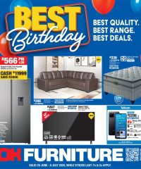 OK Furniture Catalogue June 25 - July 6, 2025