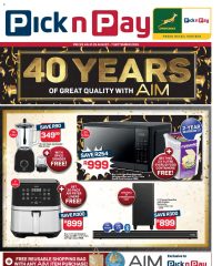 Pick n Pay AIM Specials August 25 - September 7, 2025