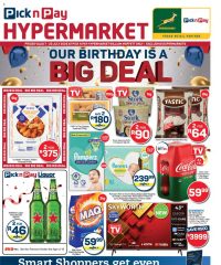 Pick n Pay Eastern Cape - Hyper Birthday Specials July 7 - 23, 2025