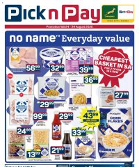 Pick n Pay Eastern Cape - No Name Specials August 4 - 24, 2025
