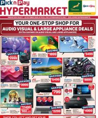 Pick n Pay Hypermarket Audio Visual & Large Appliances Specials October 7 - 22, 2025