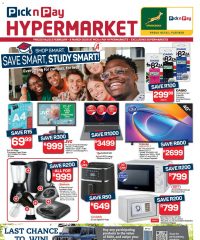 Pick n Pay Hypermarket Back To Varsity Specials February 2 - March 8, 2026