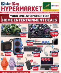 Pick n Pay Hypermarket Home Entertainment Specials September 22 - October 6, 2025