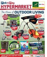 Pick n Pay Hypermarket Outdoor Specials September 22 - October 6, 2025