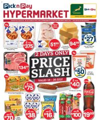 Pick n Pay Inland provinces - Hyper Price Slash Specials July 19 - 20, 2025