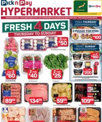Pick n Pay Inland provinces - Hypermarket Fresh Specials October 9 - 22, 2025