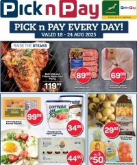 Pick n Pay Inland provinces - Weekly Specials August 18 - 24, 2025