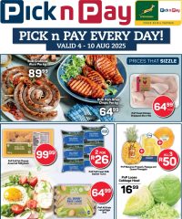 Pick n Pay Inland provinces - Weekly Specials August 4 - 10, 2025