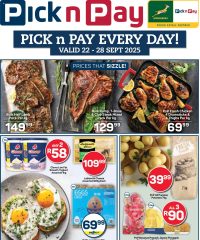 Pick n Pay Inland provinces - Weekly Specials September 22 - 28, 2025