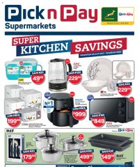 Pick n Pay Kitchen Specials July 21 - August 10, 2025