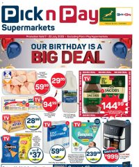 Pick n Pay KwaZulu-Natal - Birthday Specials July 7 - 23, 2025