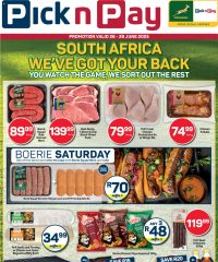Pick n Pay KwaZulu-Natal - Rugby Weekend Specials June 26 - 29, 2025
