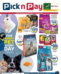 Pick n Pay Pet Specials September 22 - October 6, 2025
