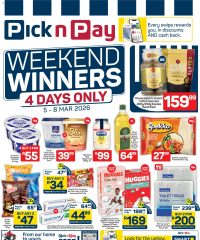 Pick n Pay Pick n Pay Weekend Specials March 5 - 8, 2026