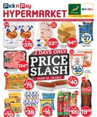 Pick n Pay Western Cape - Hyper Price Slash Specials July 19 - 20, 2025