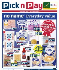 Pick n Pay Western Cape - No Name Specials August 4 - 24, 2025