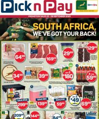 Pick n Pay Western Cape - Rugby Weekend Specials September 25 - 28, 2025